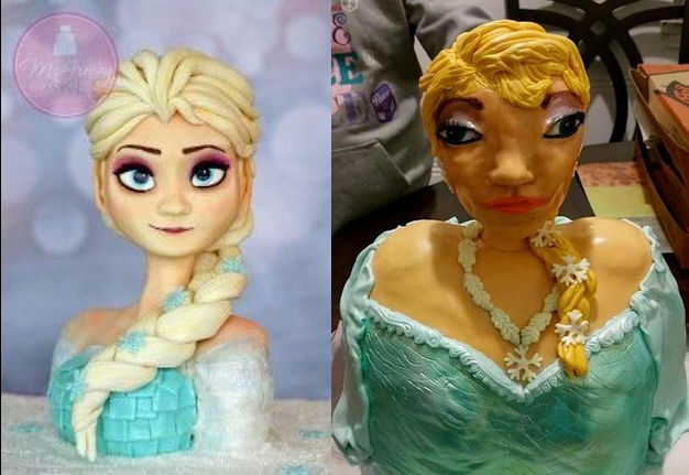 Birthday Cake Frozen Elsa