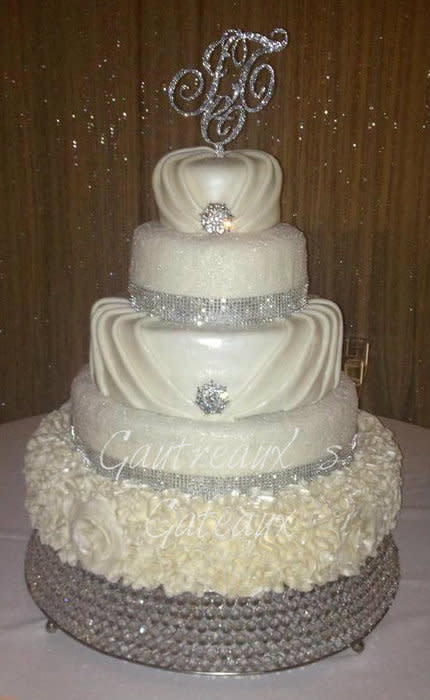 Blingy Wedding Cake