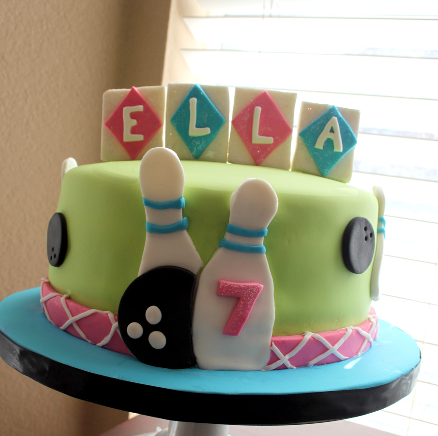 8 Photos of Bowling Cakes For Girls Cute