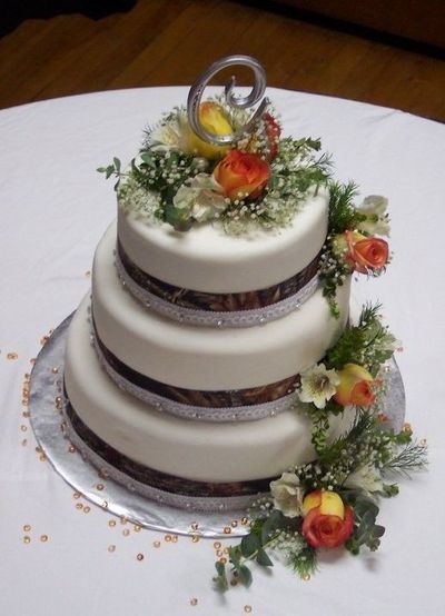 Camo Wedding Cake