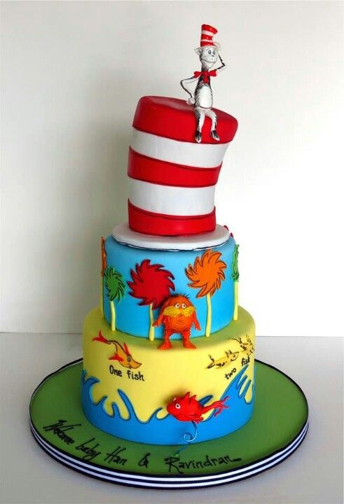 Dr. Seuss Cake