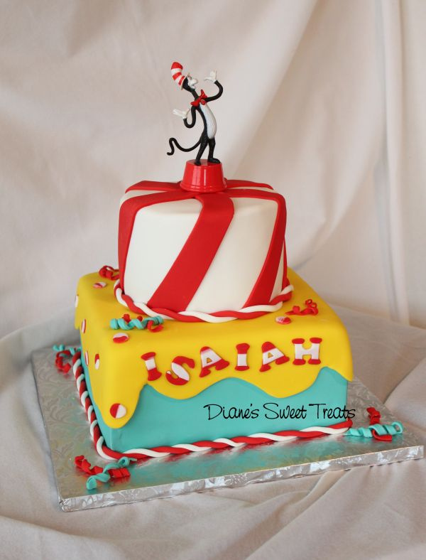 Dr. Seuss First Birthday Cake Ideas