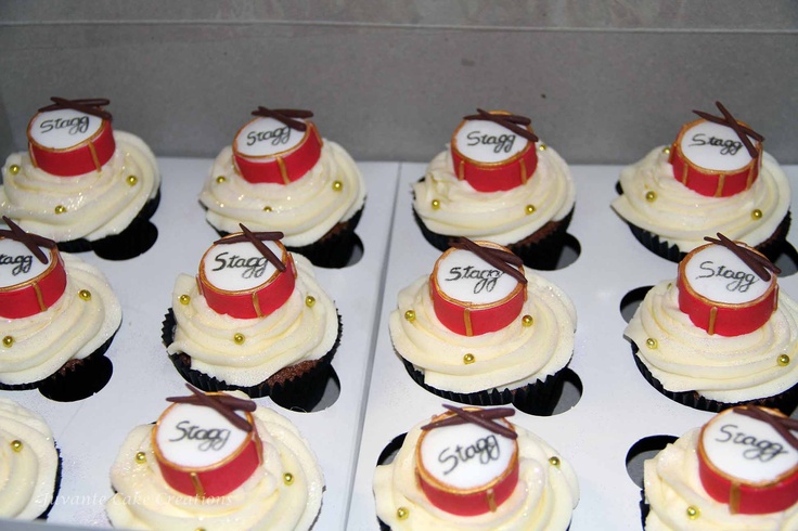 Drum Cupcakes