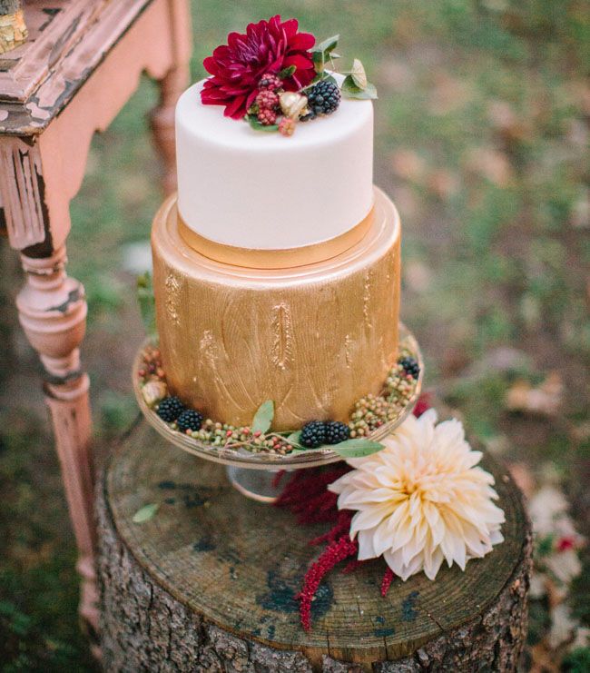 Fall Wedding Cake