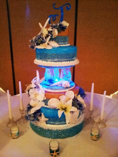 Fish Ocean Wedding Cakes