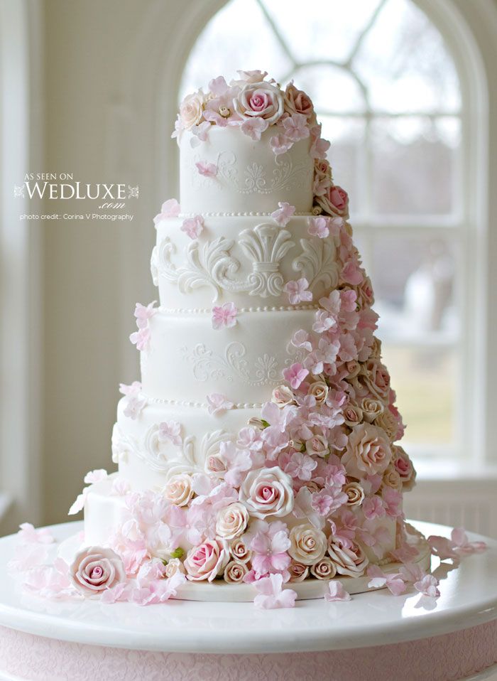 Flower Wedding Cake