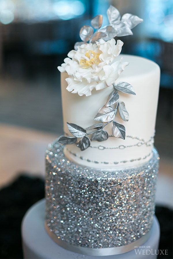 Glitter Wedding Cake