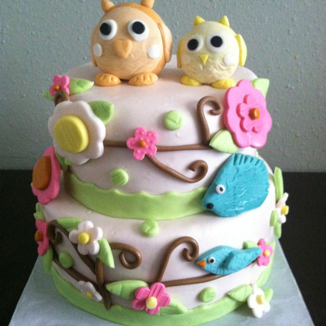 Happi Tree Baby Shower Cake