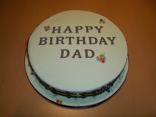 Happy Birthday Dad Cake