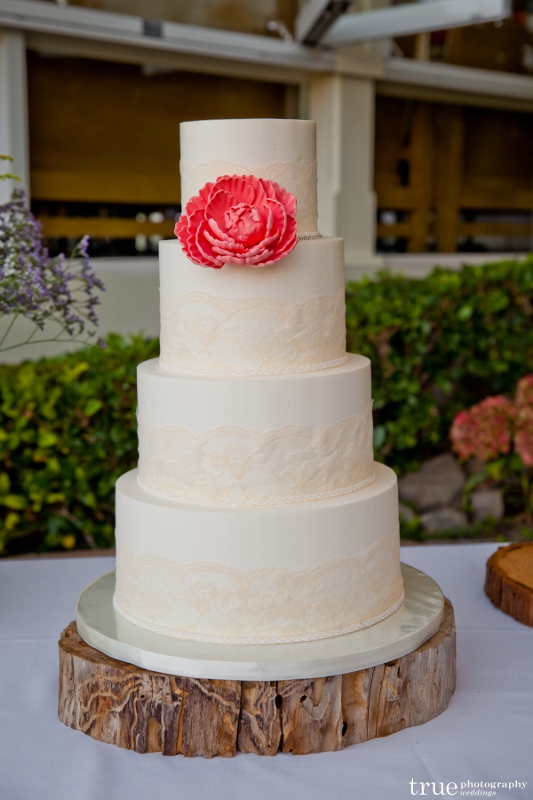 Lace Wedding Cake