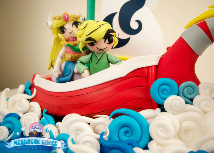 Legend of Zelda Wind Waker Cake