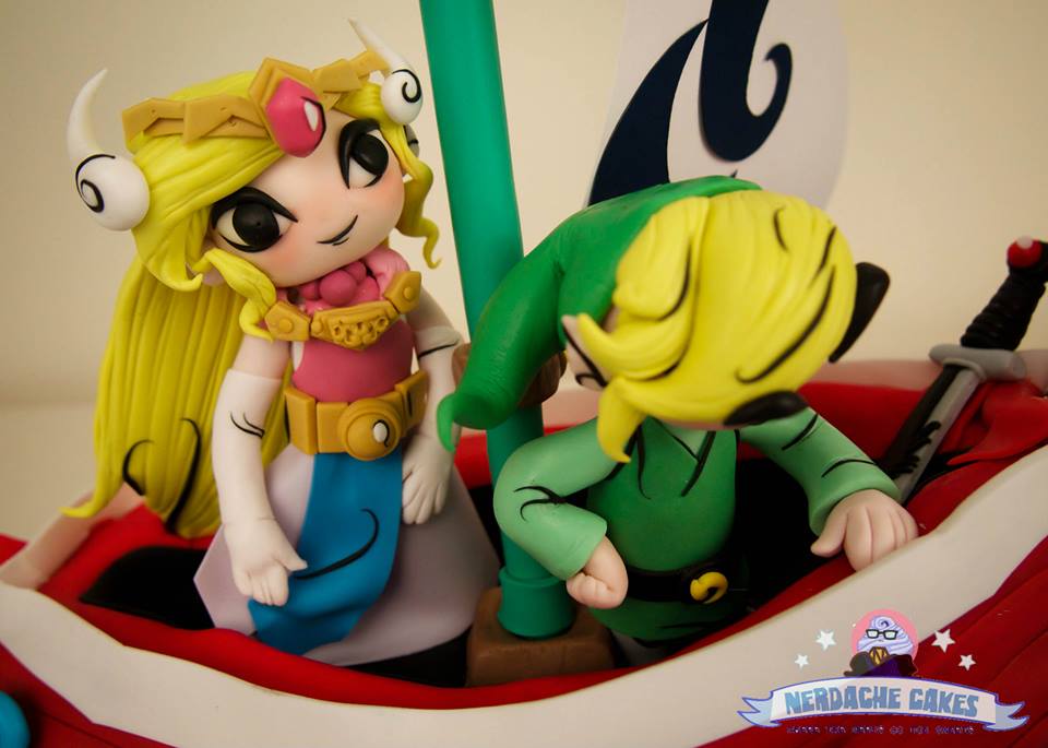 Legend of Zelda Wind Waker Cake