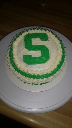 Michigan State Spartans Birthday Cake