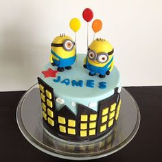 Minion Happy Birthday Cake