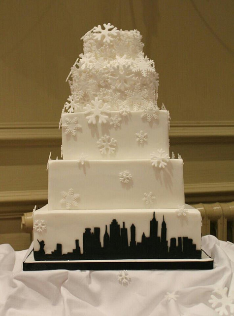 New York Wedding Cake