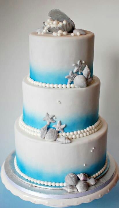 Ocean Themed Cake