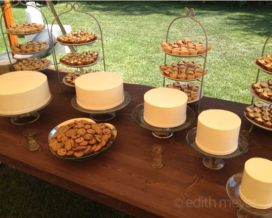 Rustic Wedding Dessert Table