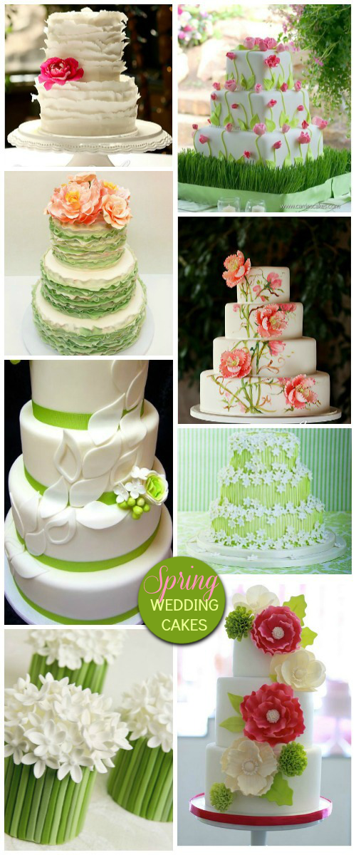 Spring Wedding Cake