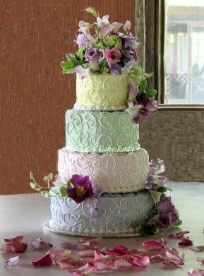 Spring Wedding Cake