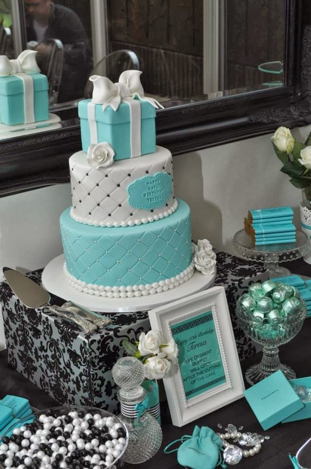 Tiffany Inspired Birthday Party