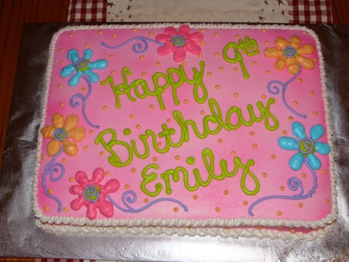 Tween Girl Birthday Cake