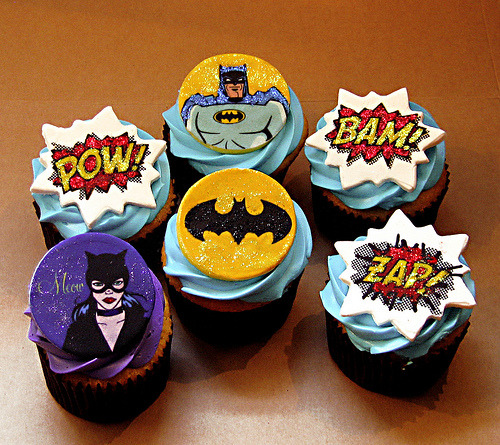 Batman Cupcakes