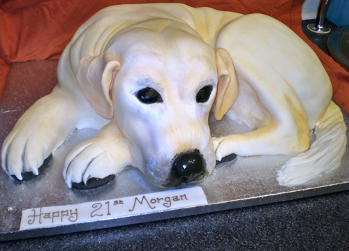 Birthday Cakes Shaped Like Dogs