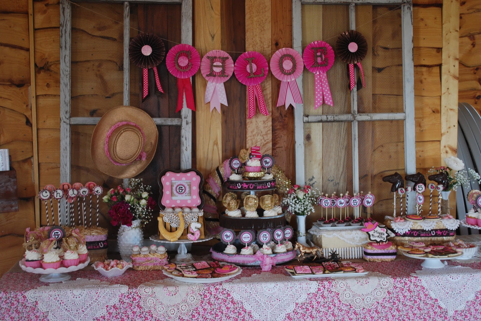 Cowgirl Birthday Party Ideas