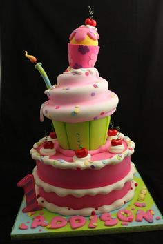 Cupcake Birthday Cake