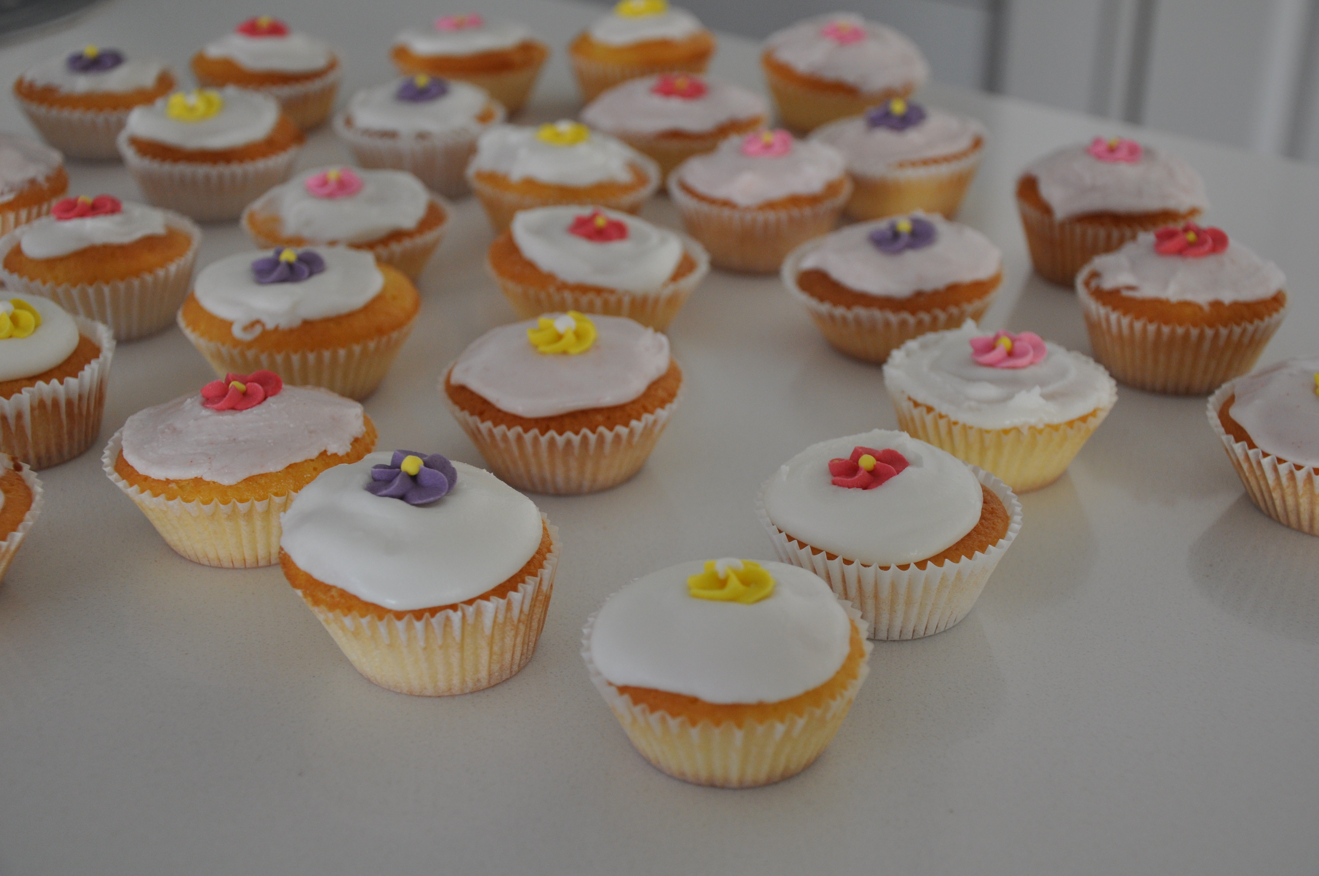 Cupcakes with Royal Icing Nigella Lawson