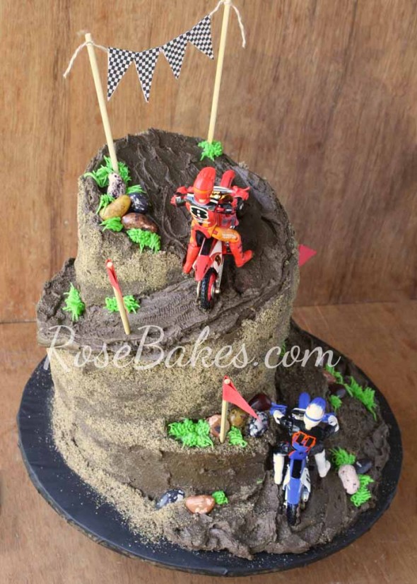 Dirt Bike Cake