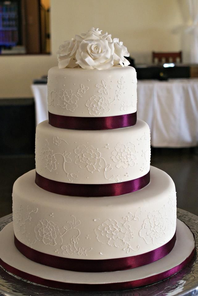 Embroidery Wedding Cake