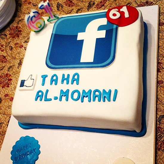 Facebook Birthday Cakes