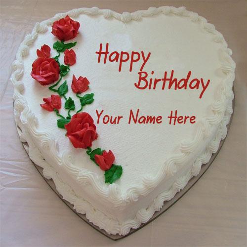 Happy Birthday Cake with Name