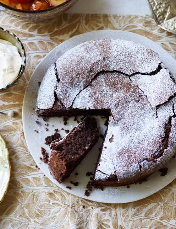 Italian Chocolate Almond Torte