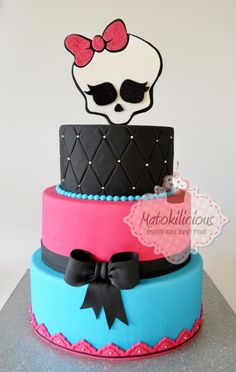 Monster High Birthday Party Cake