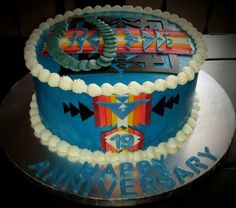 Native American Design Cake