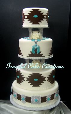 Native American Wedding Cake Designs