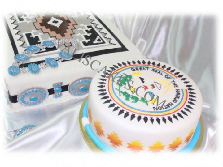 Navajo Birthday Cake