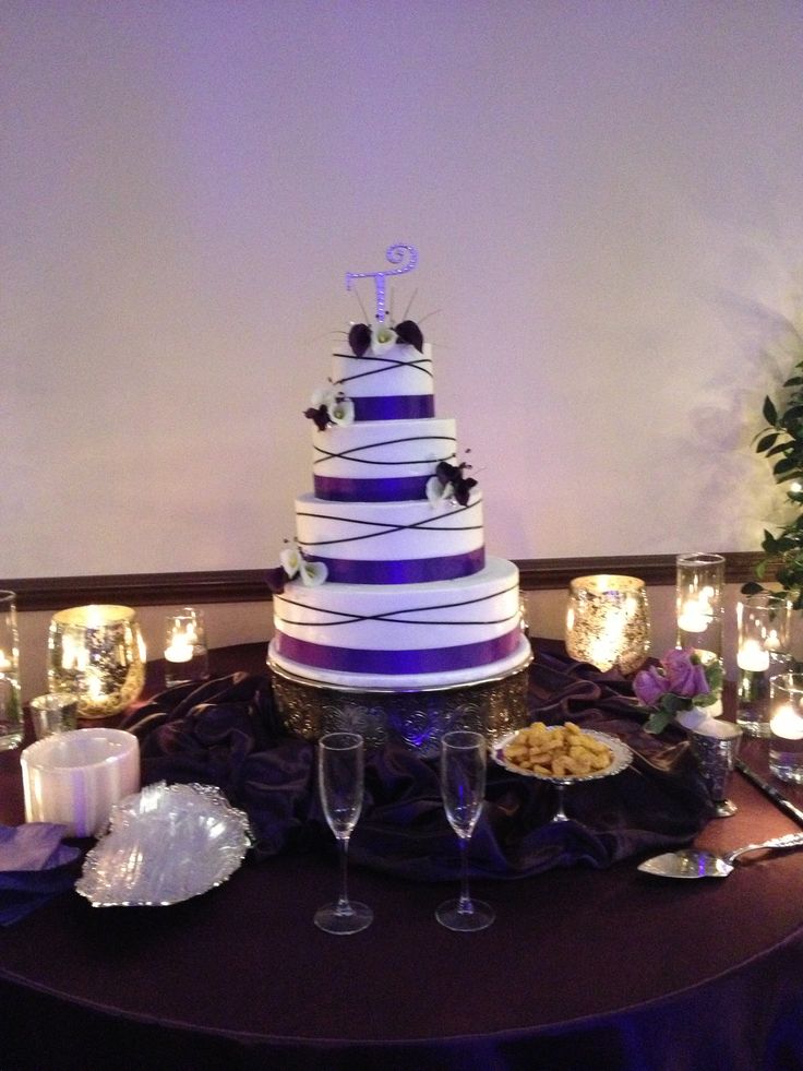 Pinterest Purple Wedding Cakes