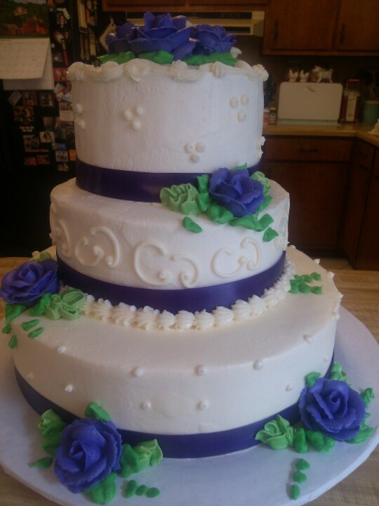 Pinterest Purple Wedding Cakes