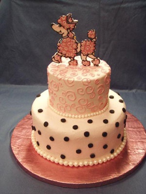 Poodle Cake