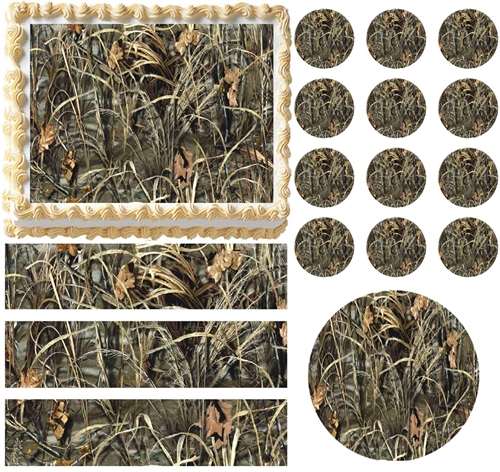 Realtree Camo Edible Cake Sheets