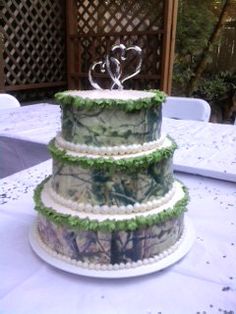 Realtree Camo Edible Cake Sheets