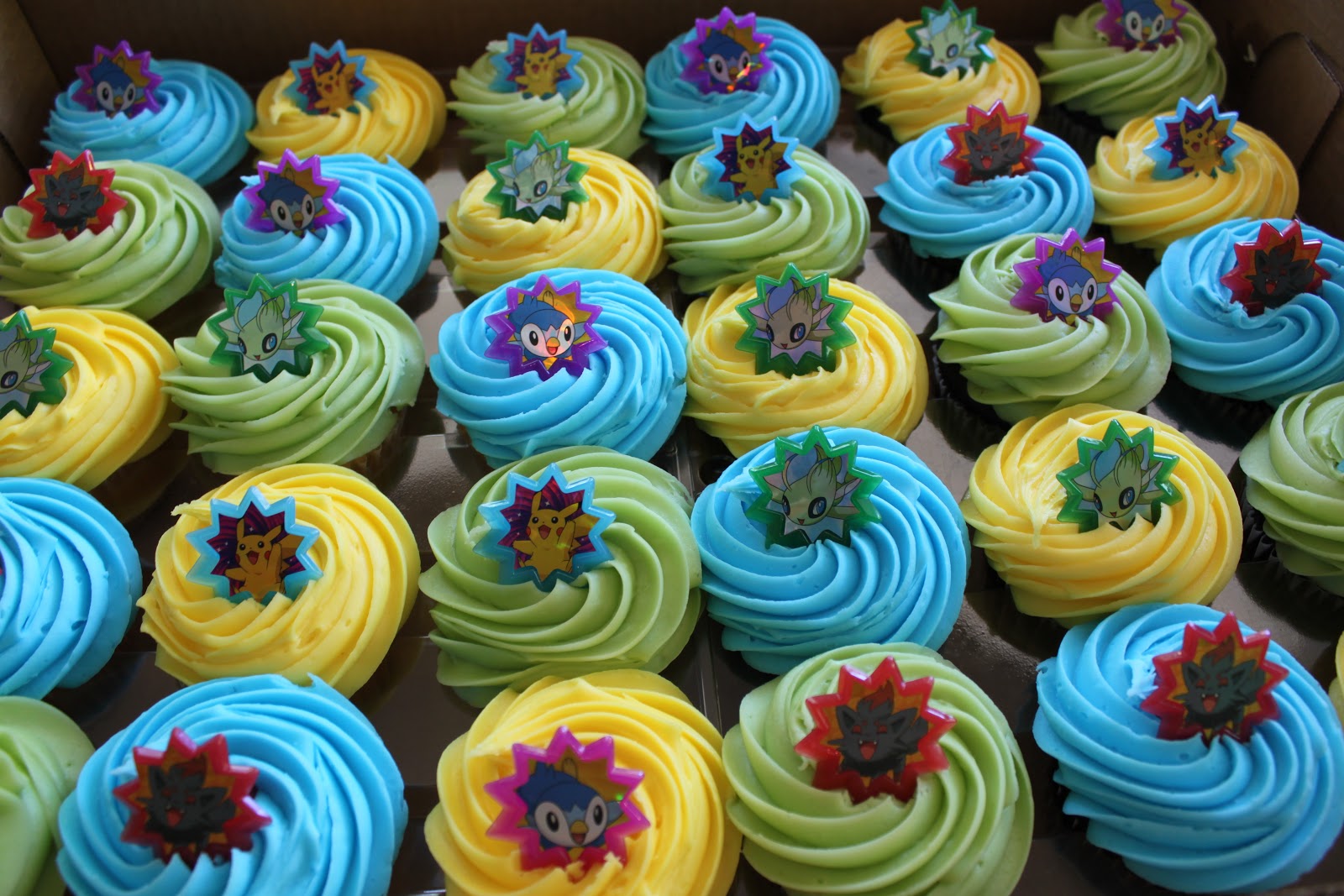 7 Photos of Sam's Club Birthday Theme Cupcakes