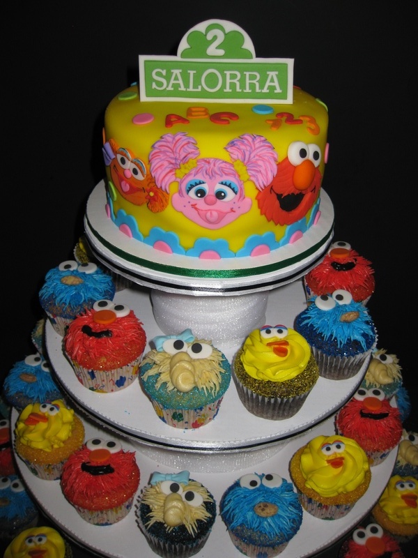 Sesame Street Birthday Cake