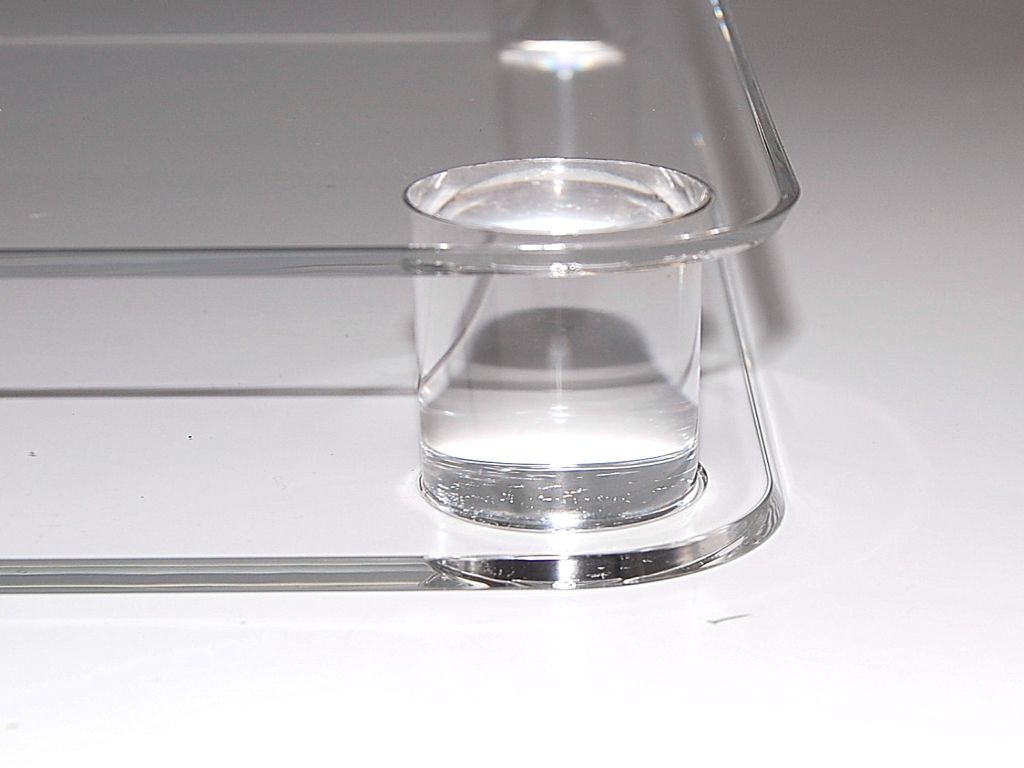 Square Acrylic Wedding Cake Stands