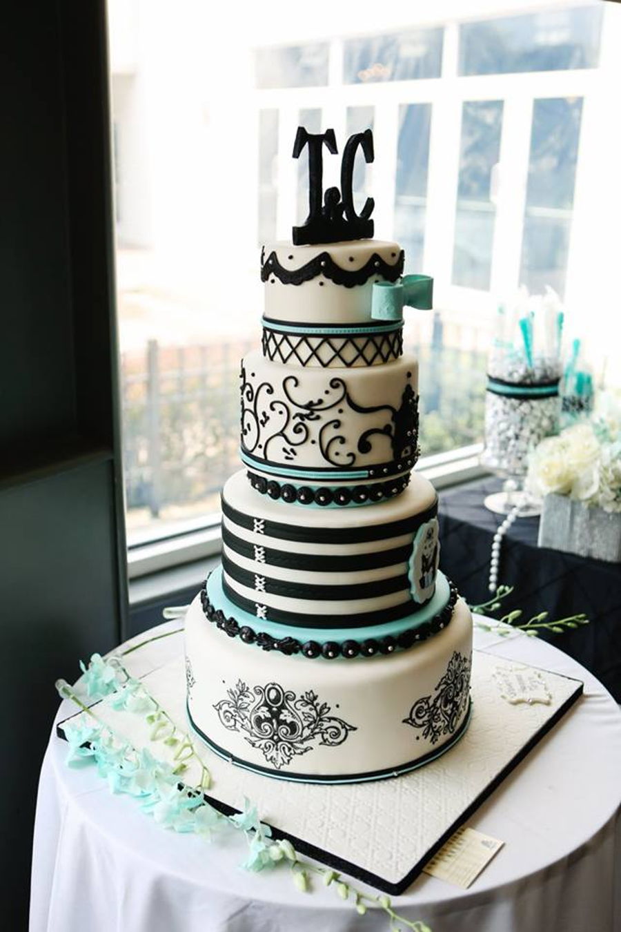 Tiffany Themed Cake