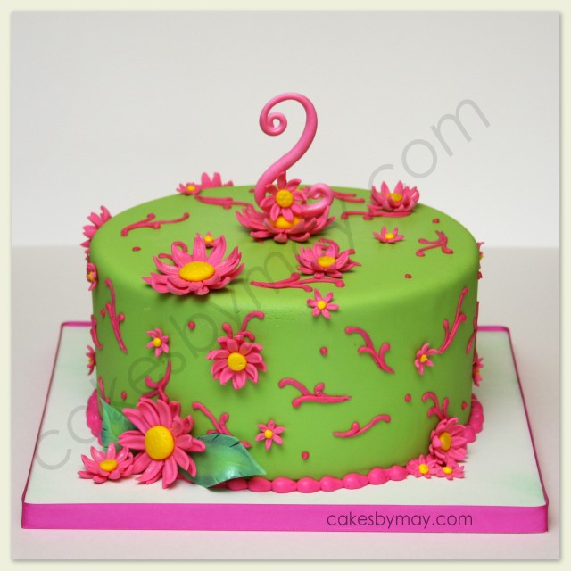 2 Year Old Girl Birthday Cake