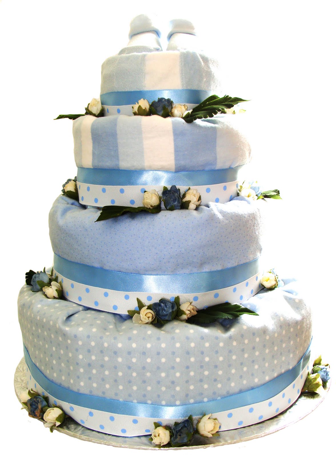 Baby Boy Diaper Cake